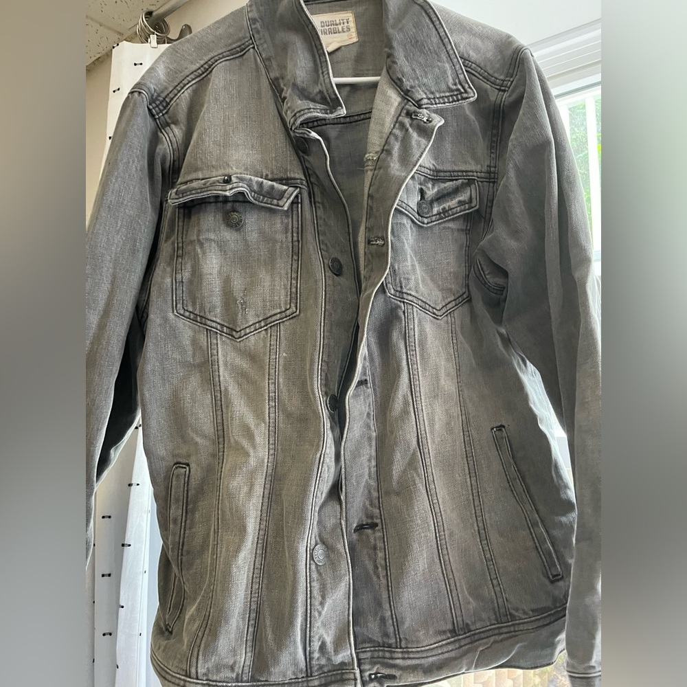 Quality Durables Grey Jean Jacket
